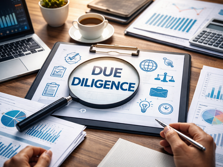 Due diligence services for loans or financial agreements